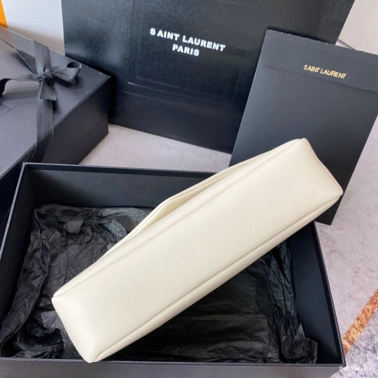 PLUNGED YSL LAMBSKIN IN CALYPSO 0819